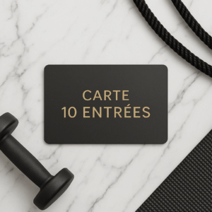 Carte 10 entrées cours collectifs